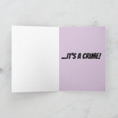 FLIRTIGE POLITIEMAN ROMANTISCHE GRAPPIGE KAART (Binnen)