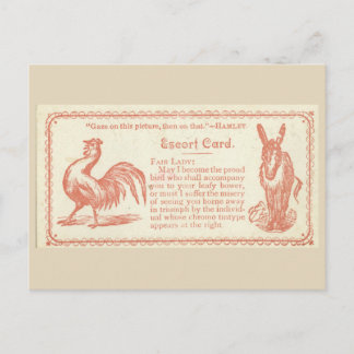 Flirting card briefkaart