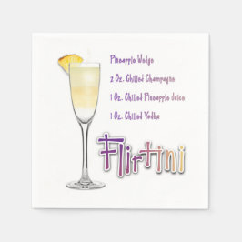 Flirtini Pineapple Mimosa Cocktail Recipe Art Servet