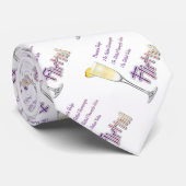 Flirtini Pineapple Mimosa Cocktail Recipe Art Stropdas (Opgerold)