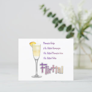 Flirtini Pineapple Mimosa Cocktail Recipe Briefkaa Briefkaart
