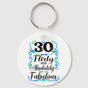 Flirty absoluut fantastische, gepersonaliseerde ve sleutelhanger