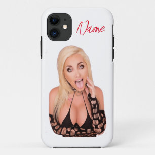 Flirty blonde Thunder_Cove Case-Mate iPhone Case