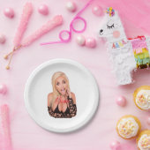 Flirty blonde Thunder_Cove Papieren Bordje (Feest)