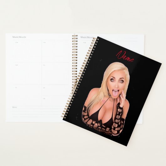 Flirty blonde Thunder_Cove Planner (Display)