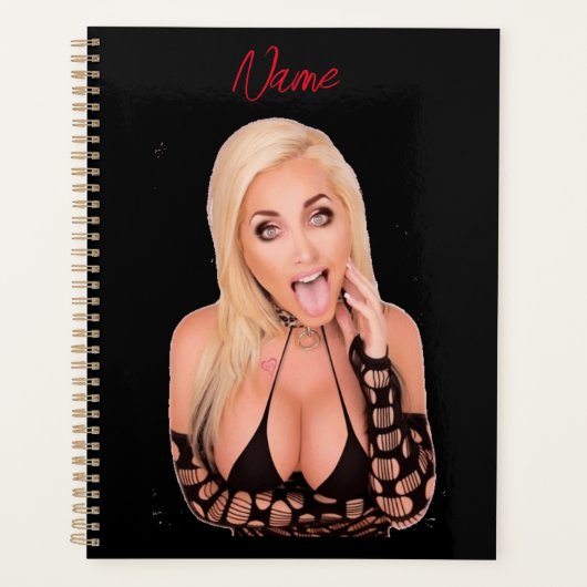 Flirty blonde Thunder_Cove Planner (Voorkant)