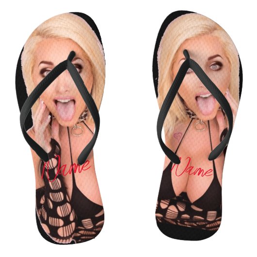 Flirty blonde Thunder_Cove Teenslippers (Voetbed)