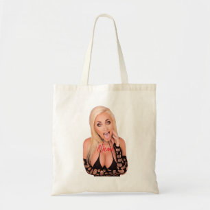 Flirty blonde Thunder_Cove Tote Bag