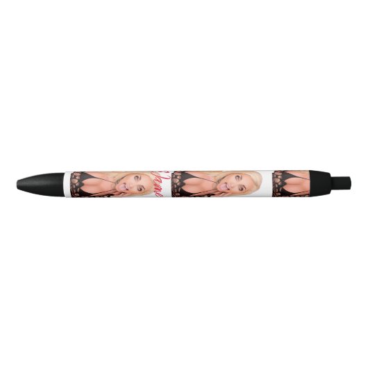 Flirty blonde Thunder_Cove Zwarte Inkt Pen (Voorkant)