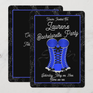 Flirty Blue Corset Kaart