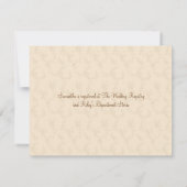 Flirty Champagne Vrijgezellenfeest Kaart (Achterkant)