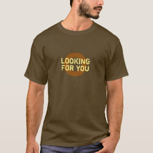 Flirty DIE OP U ZOEKT Geel bruin alle kleuren T-shirt