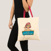 Flirty en grappige canvas tas (Voorkant (product))