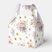 Flirty Floral Meadow | Bruiloft dank u Bedankdoosjes (Achterkant)