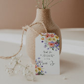 Flirty Floral Meadow | Zomer bruiloft dank u Cadeaulabel