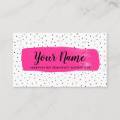 Flirty Fuchsia LipSense Visitekaartje (Voorkant)