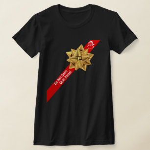 Flirty Funny opent pas met Kerstmis T-shirt