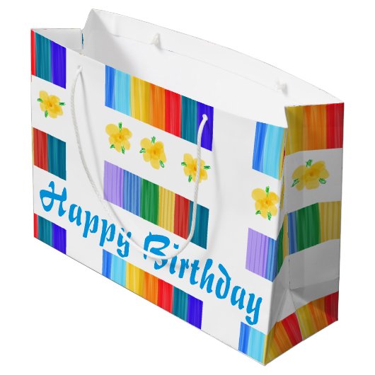 Flirty Gift Bag Large Cadeautasje (Achterkant Gekanteld)