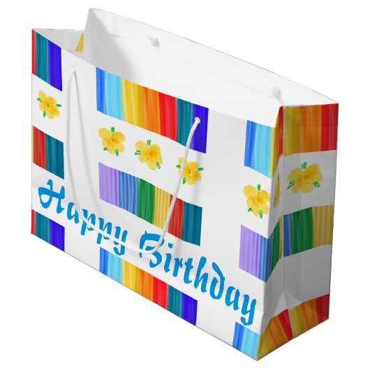 Flirty Gift Bag Large Cadeautasje (Voorkant Gekanteld)