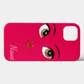 "Flirty Girl" MONOGRAM IPAD 2/3/4 HOESJE (Achterkant (horizontaal))