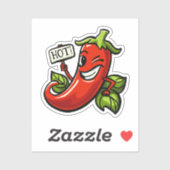 Flirty hot chili sticker (Vel)