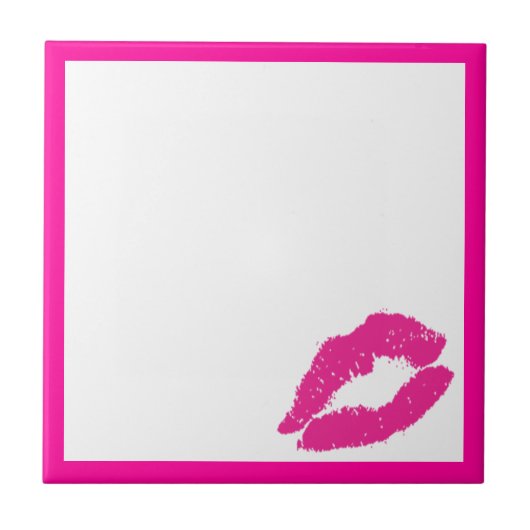 Flirty Kiss Tegeltje (Voorkant)
