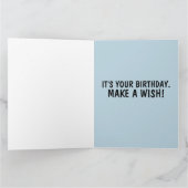 FLIRTY LIL DIRTY HUSBAND HIM BIRTHDAY GROTE Kaarte Kaart (Binnen)