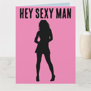 FLIRTY LIL DIRTY HUSBAND HIM BIRTHDAY GROTE Kaarte Kaart