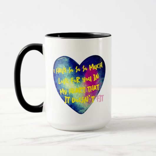 Flirty Love Quote Perfect Valentijns's Coffee Mok (Links)