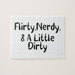 Flirty Nerdy & A Little Dirty Legpuzzel
