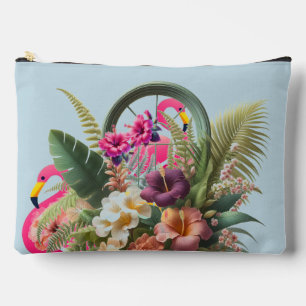 Flirty Tropical Flamingos Garden Etui