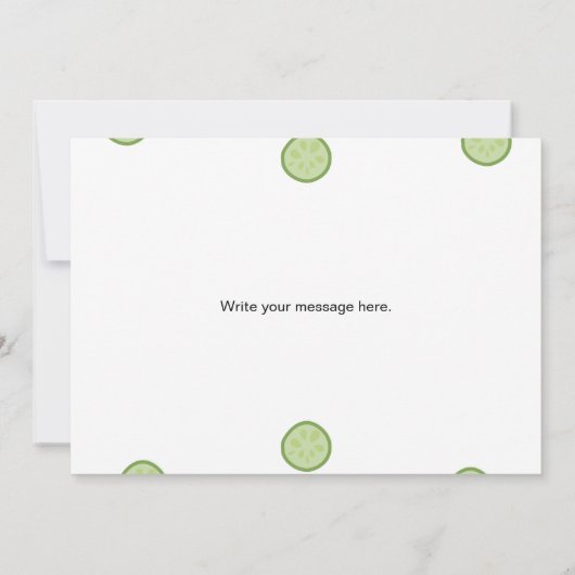 Flirty Valentijn Kaart (Achterkant)