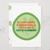 Flirty Valentijn Kaart (Voorkant / Achterkant)