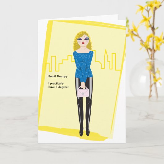 Flirtz: Amber Kaart (Gele Bloem)