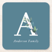 Flitanisch monogram kartonnen onderzetters (Voorkant)