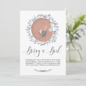 Flitanische flesvos met een boek kaart (Staand voorkant)