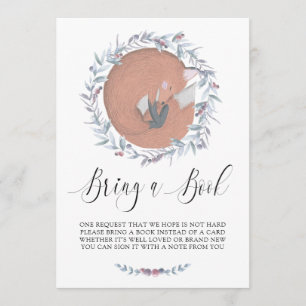 Flitanische flesvos met een boek kaart