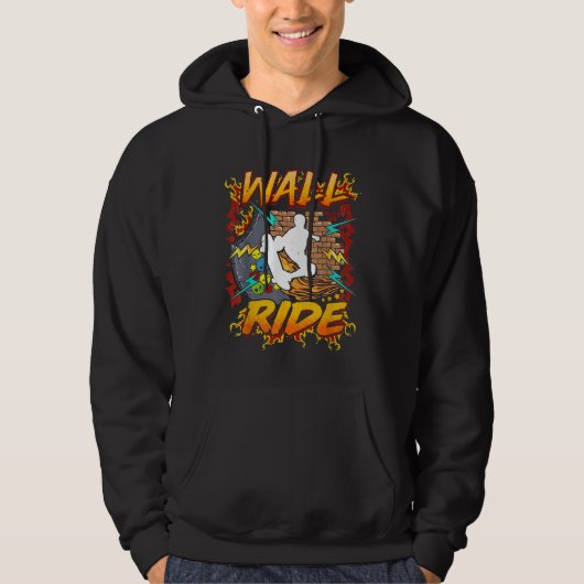 Flite Boi Skateboards Wall Ride Hoodie (Voorkant)