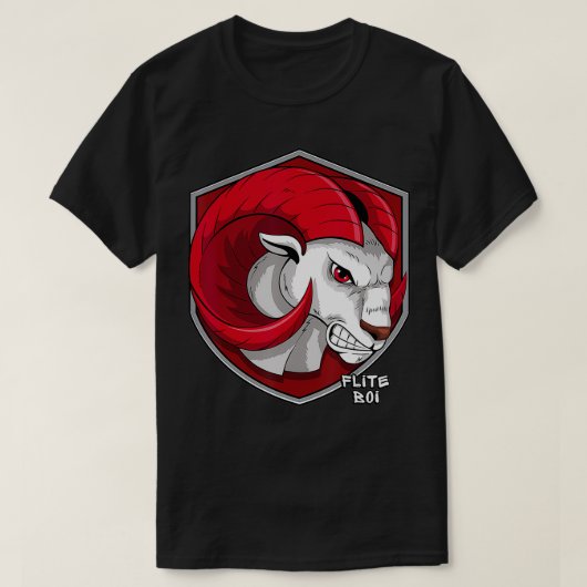Flite Boi WinstonSalem State WSSU Ram Grafisch T-shirt (Design voorkant)