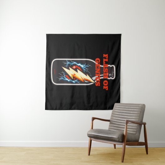 Flits van Genie Wandkleed (In Situ (horizontaal))