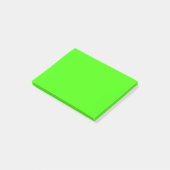 Flitsend groen post-it® notes (Schuin)