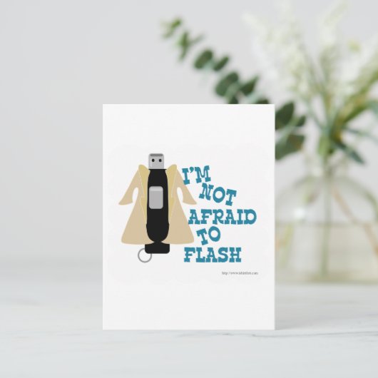 Flitsend station briefkaart (Staand voorkant)