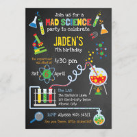 Flitsende Gender Neutrale Mad Science Feest