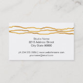 Flitsende lijnen & Leisteen Visitekaartje (Achterkant)