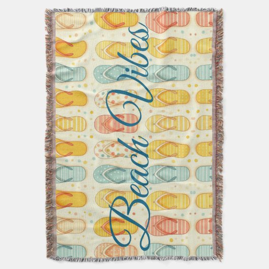 Flitsende Teenslippers Deken (Voorkant Verticaal)