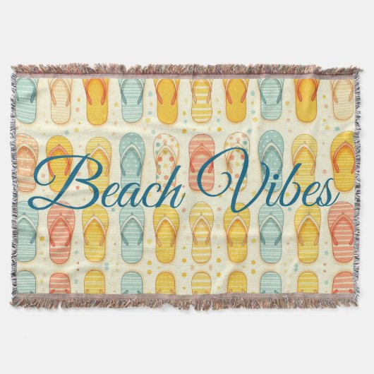 Flitsende Teenslippers Deken (Voorkant)