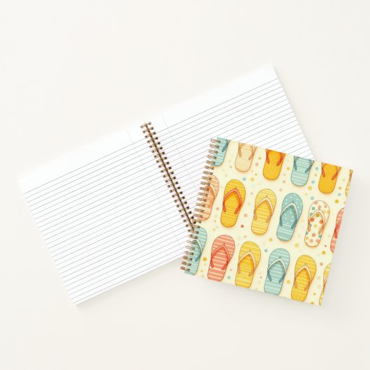 Flitsende Teenslippers Notitieboek (Binnen)