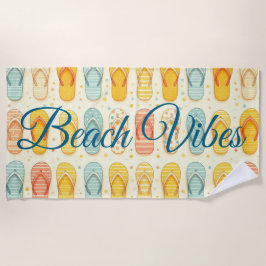 Flitsende Teenslippers Strandlaken