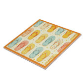 Flitsende Teenslippers Tegeltje (Zijkant)