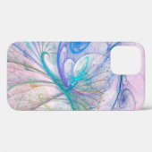 Flitterende Abstracte Fractale Vlam Case-Mate iPhone Case (Achterkant (horizontaal))